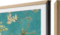 The Frame 32 Customizable Bezel - Magnetic Teak Frame for TVs