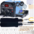 WEP 939D-II 2-IN-1 Wood Burning Kit 86-IN-1 - Dual Pen Pyrography
