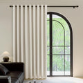 100% Blackout Patio Sliding Glass Door Curtains 84 in Length - Full