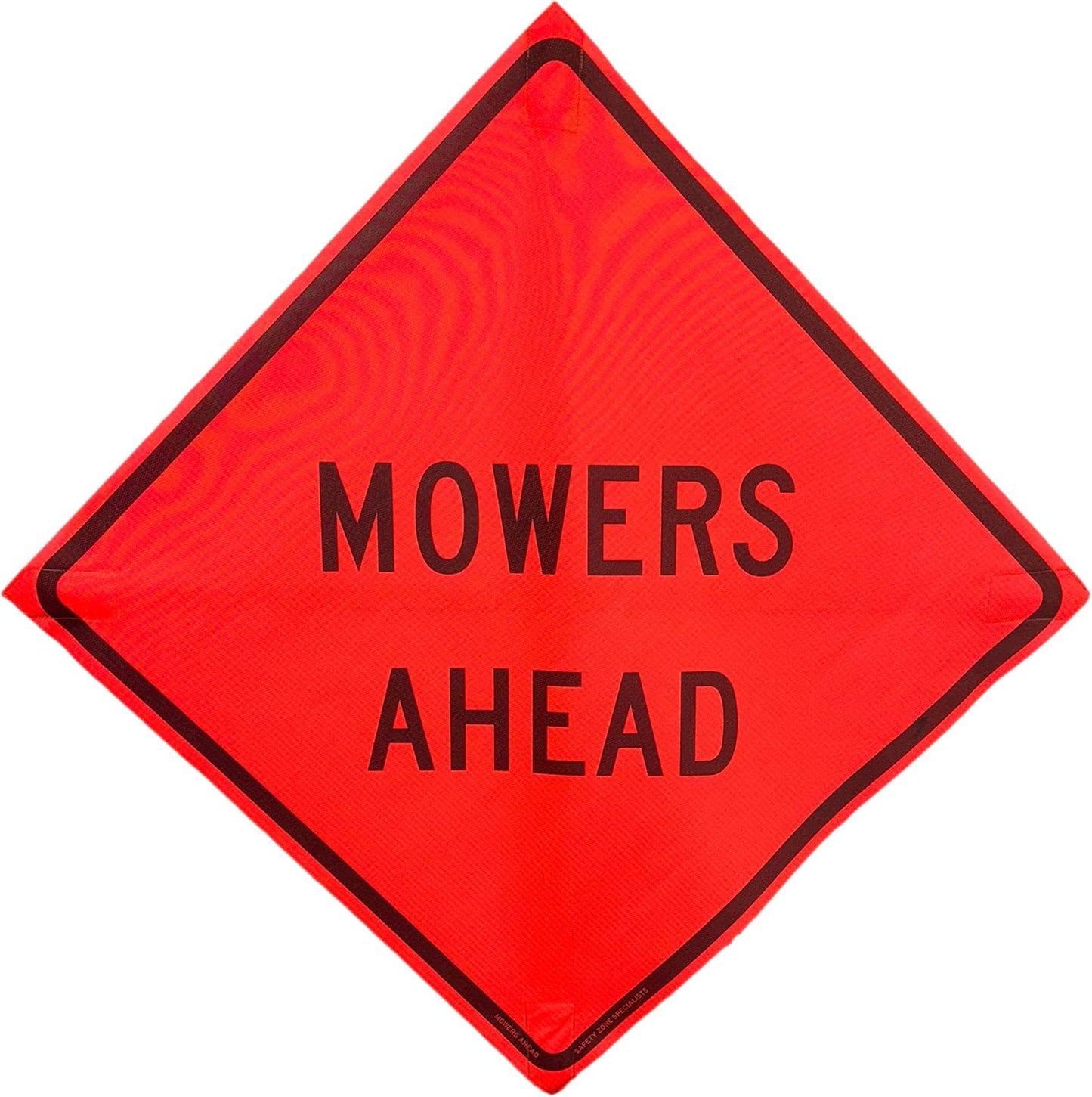 OrangeGear 48 x 48 MUTCD Compliant Safety Mesh Traffic Signs