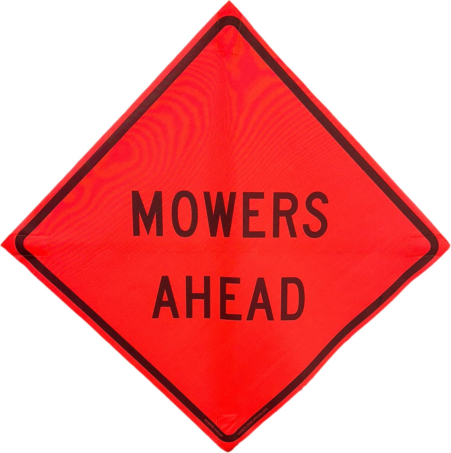 OrangeGear 48 x 48 MUTCD Compliant Safety Mesh Traffic Signs