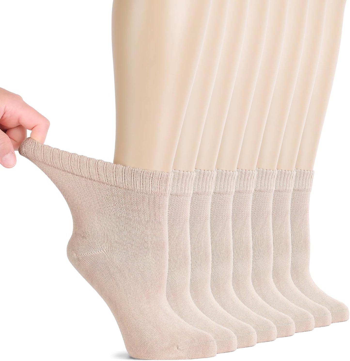 Hugh Ugoli Diabetic Socks for Women - Soft, Breathable Comfort