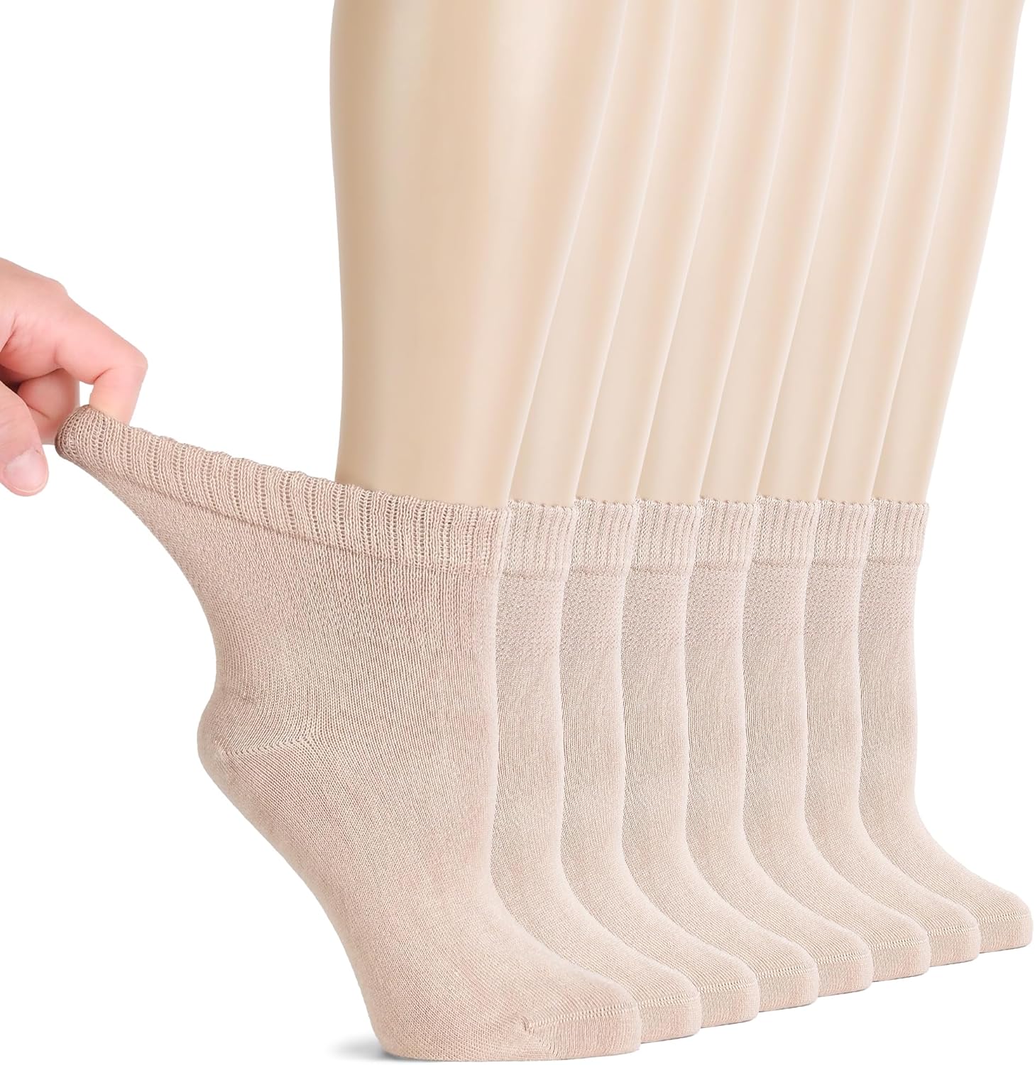 Hugh Ugoli Diabetic Socks for Women - Soft, Breathable Comfort