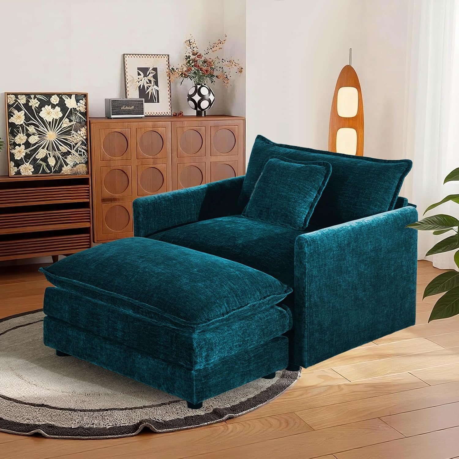 SoarFlash Chenille Sectional Sofa: Modern Comfort for Any Space