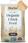 Mile Four Organic Starter Chick Mash - Corn & Soy Free Feed