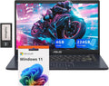 ASUS 14 FHD Laptop with Intel Pentium N6000 and 224GB Storage