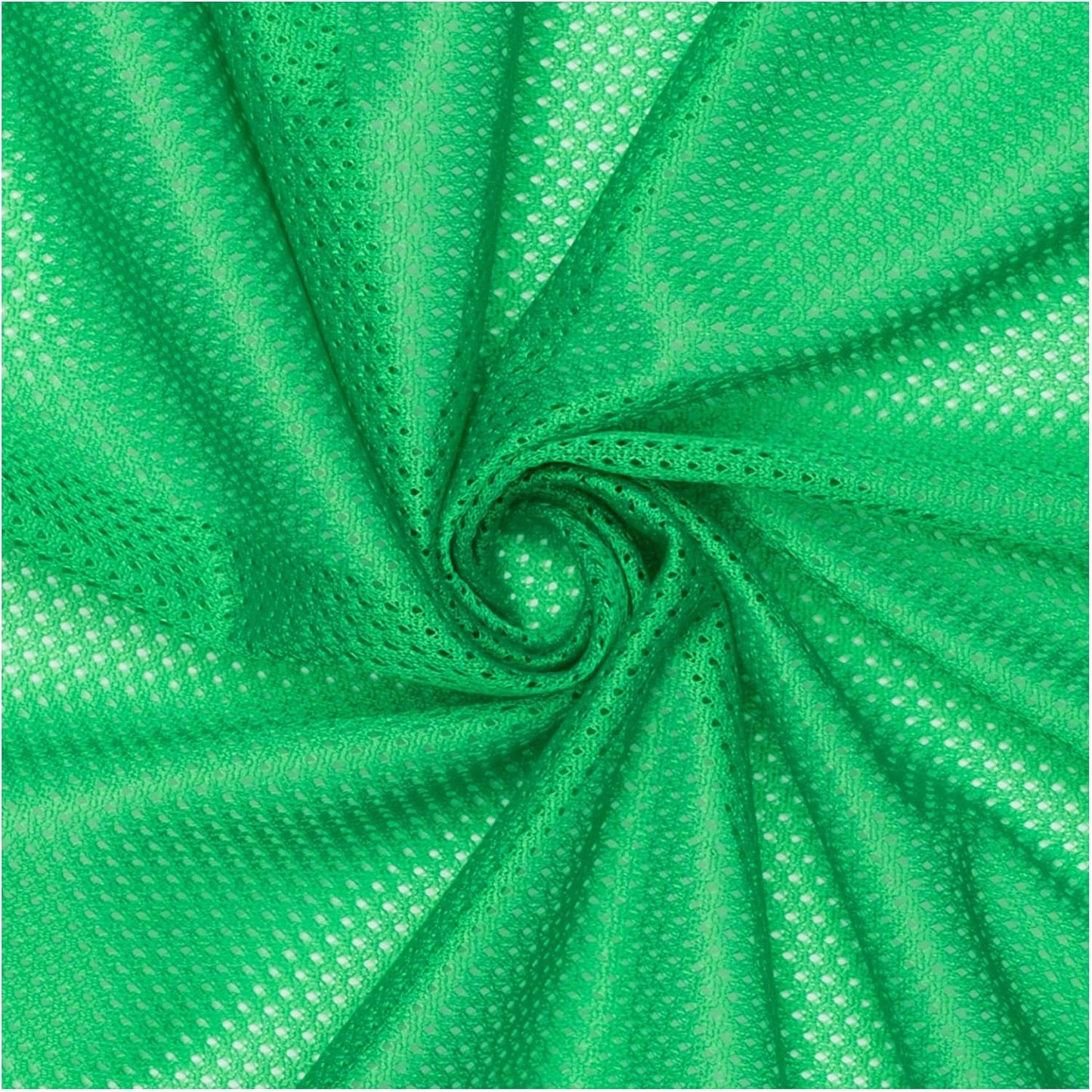 Pico Textiles 20 Yards Kelly Green Micro Mesh Jersey Fabric
