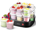 NutriChef 17 Cup Yogurt Maker: Instant Greek Yogurt