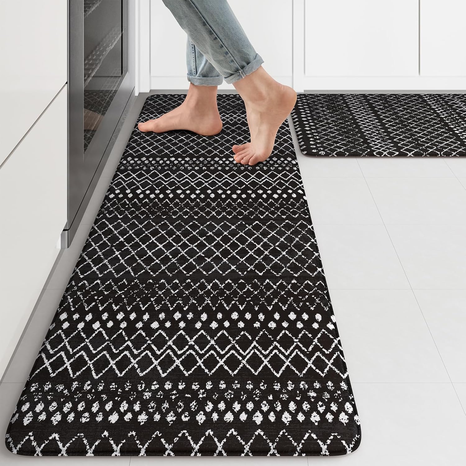 KIMODE Anti Fatigue Kitchen Mats for Comfort and Safety