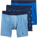 POLO Men's Stretch Classic Fit Boxer Briefs 3-Pack - Comfort Shoes