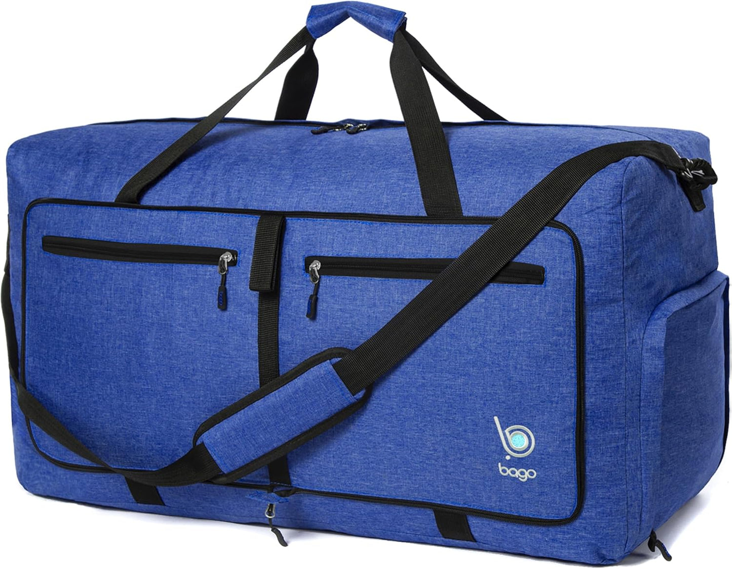 Bago Large Foldable Duffel Bag - 80L Lightweight Travel Companion