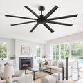 ZMISHIBO 84 Inch Large Industrial Ceiling Fan for Indoor Outdoor