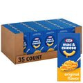 Kraft Original Mac & Cheese Dinner, 35 ct Pack of Comfort