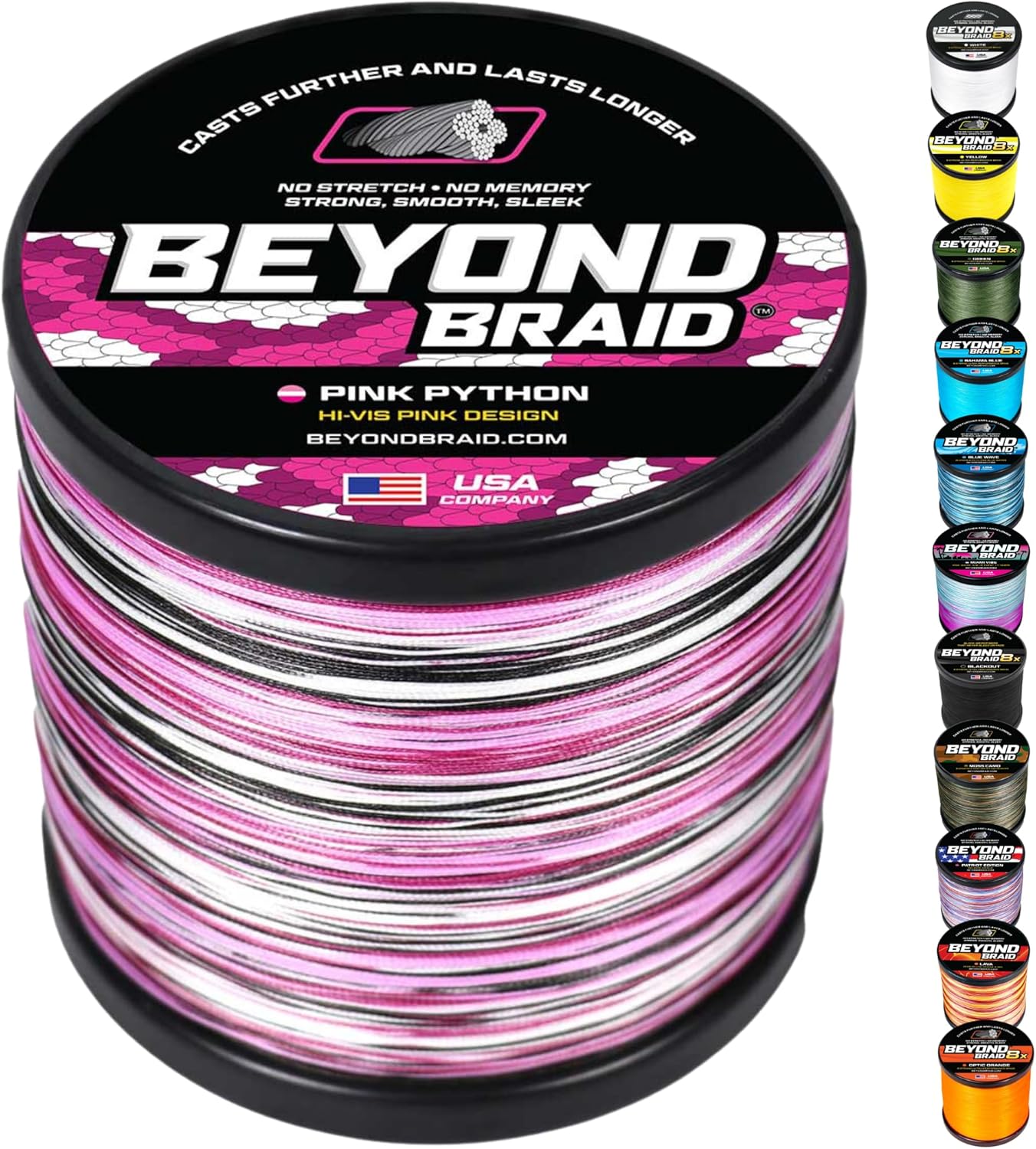 Beyond Braid Braided Fishing Line - Super Strong & Durable