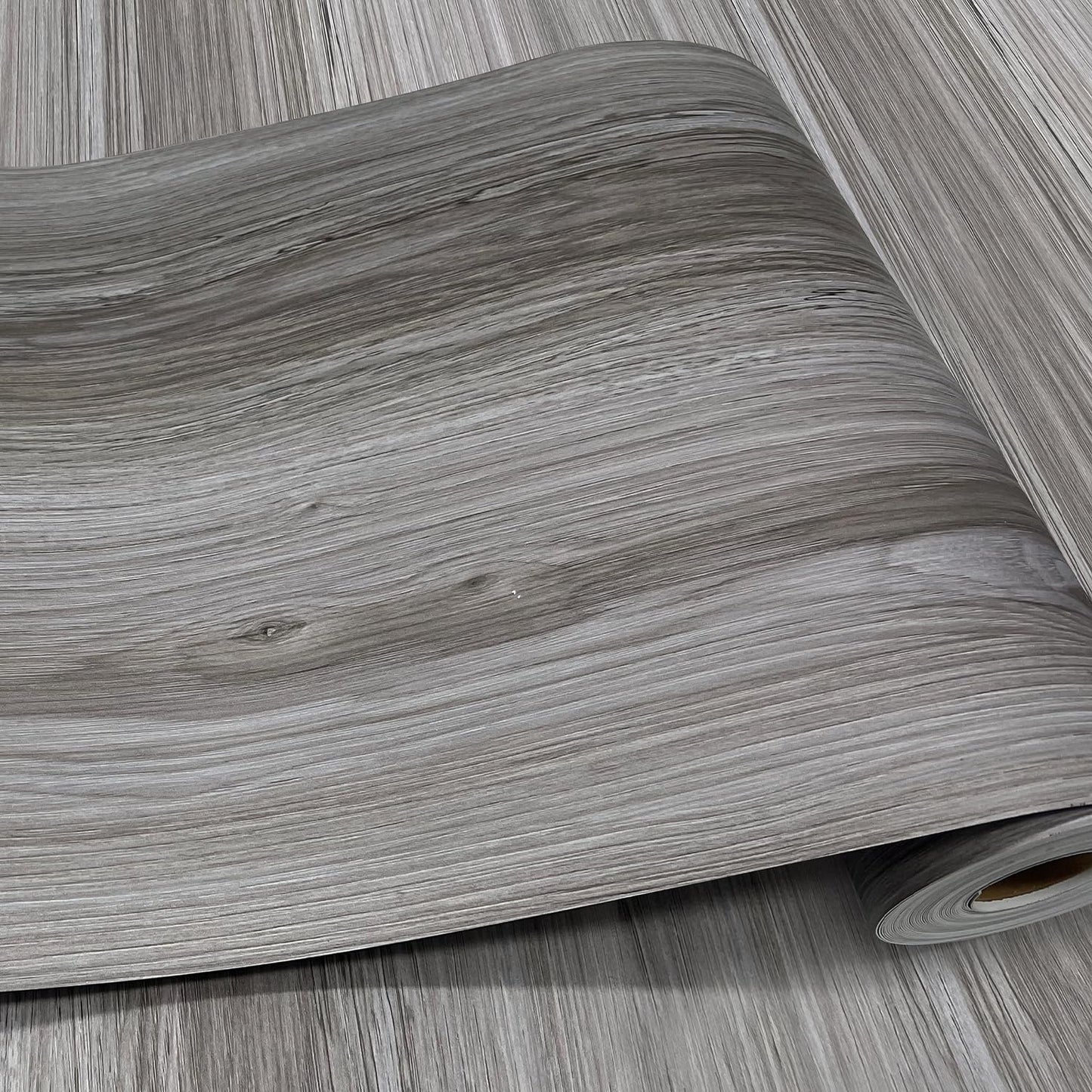 Wood Grain Peel and Stick Floor Tiles for Easy Renovation