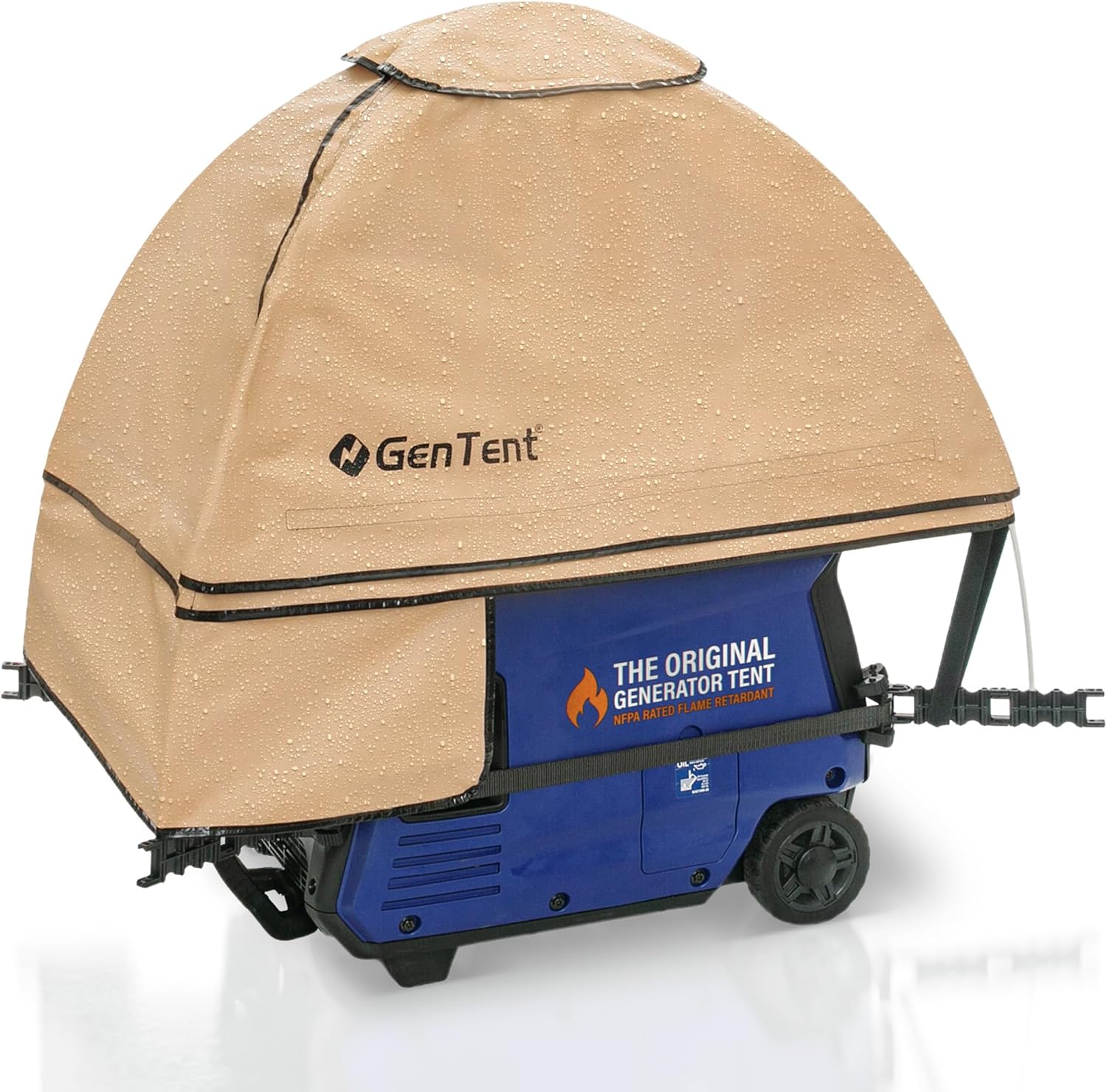 GenTent Generator Running Cover for Inverter Generators - Tan