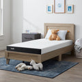 Lucid 5 Inch Memory Foam Mattress Low Profile - Firm Feel