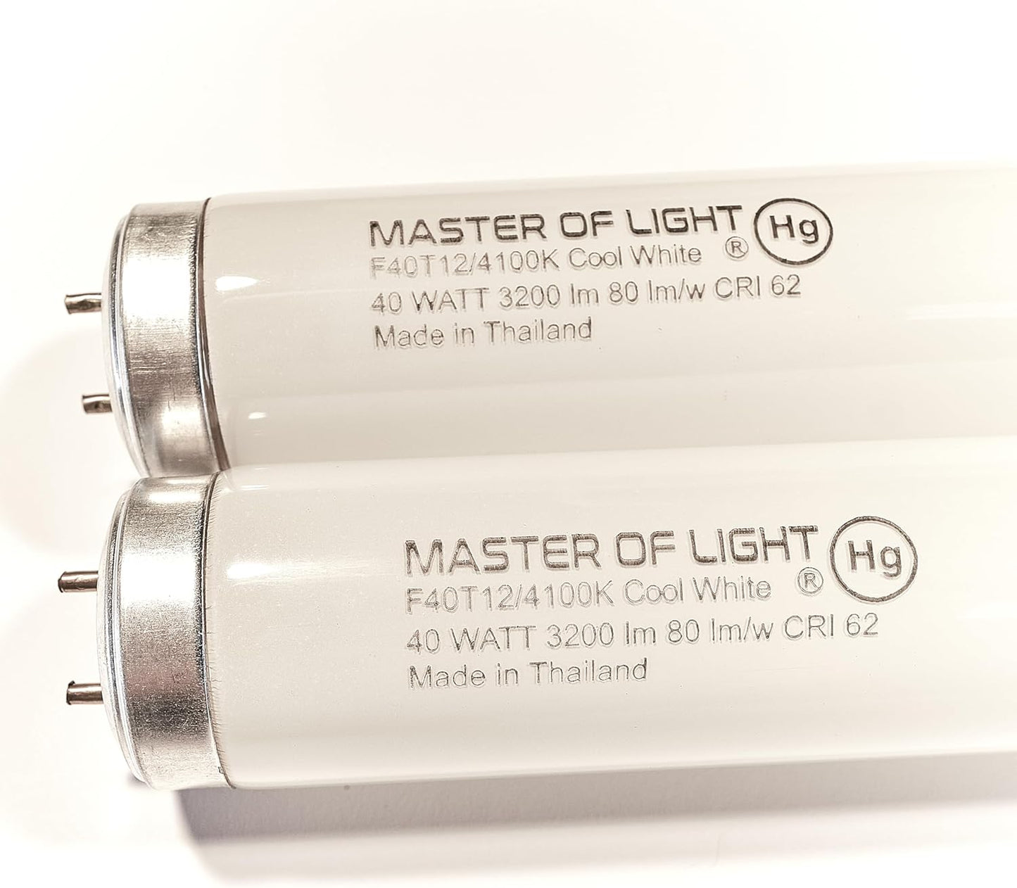 F40CW 4ft Fluorescent Tube Light Bulb 40W Cool White 4100K