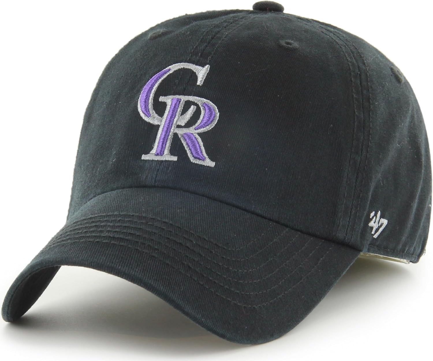47 MLB Team Color Primary Logo Fitted Baseball Hat for All