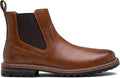 Jousen Men's Ankle Chelsea Boots Casual Waterproof Slip-On Design