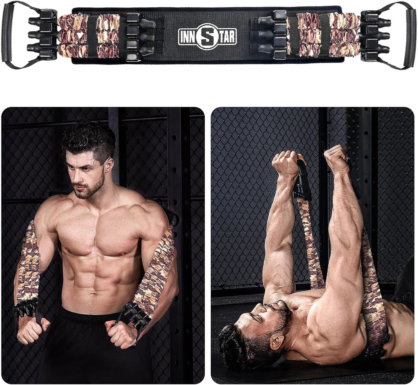 Innstar Multi-Function Resistance Bands for Home Workouts