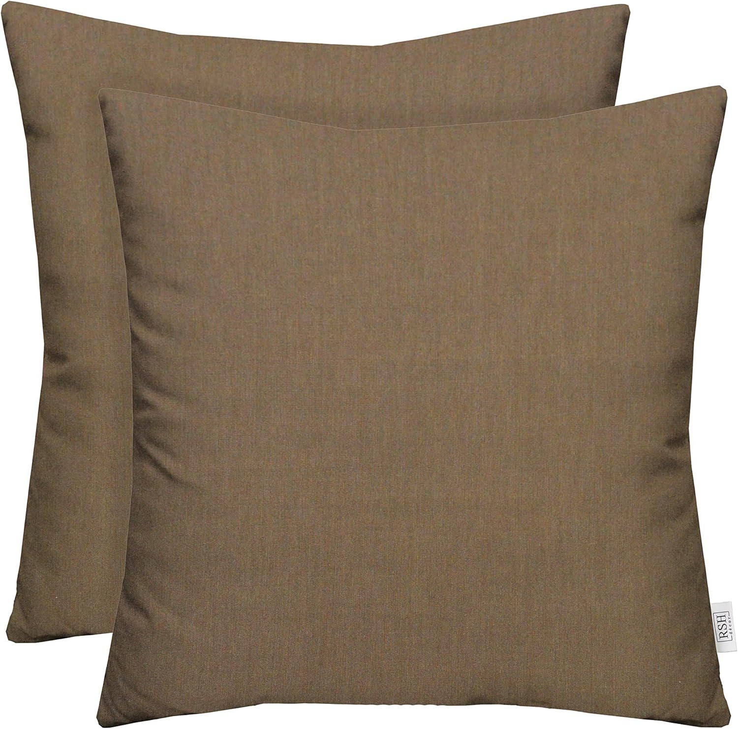 Sunbrella Square Throw Pillows Set of 2 | 24 in x 24 in