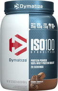 ISO100 Whey Protein Powder Isolate Gourmet Chocolate - Fast Absorb