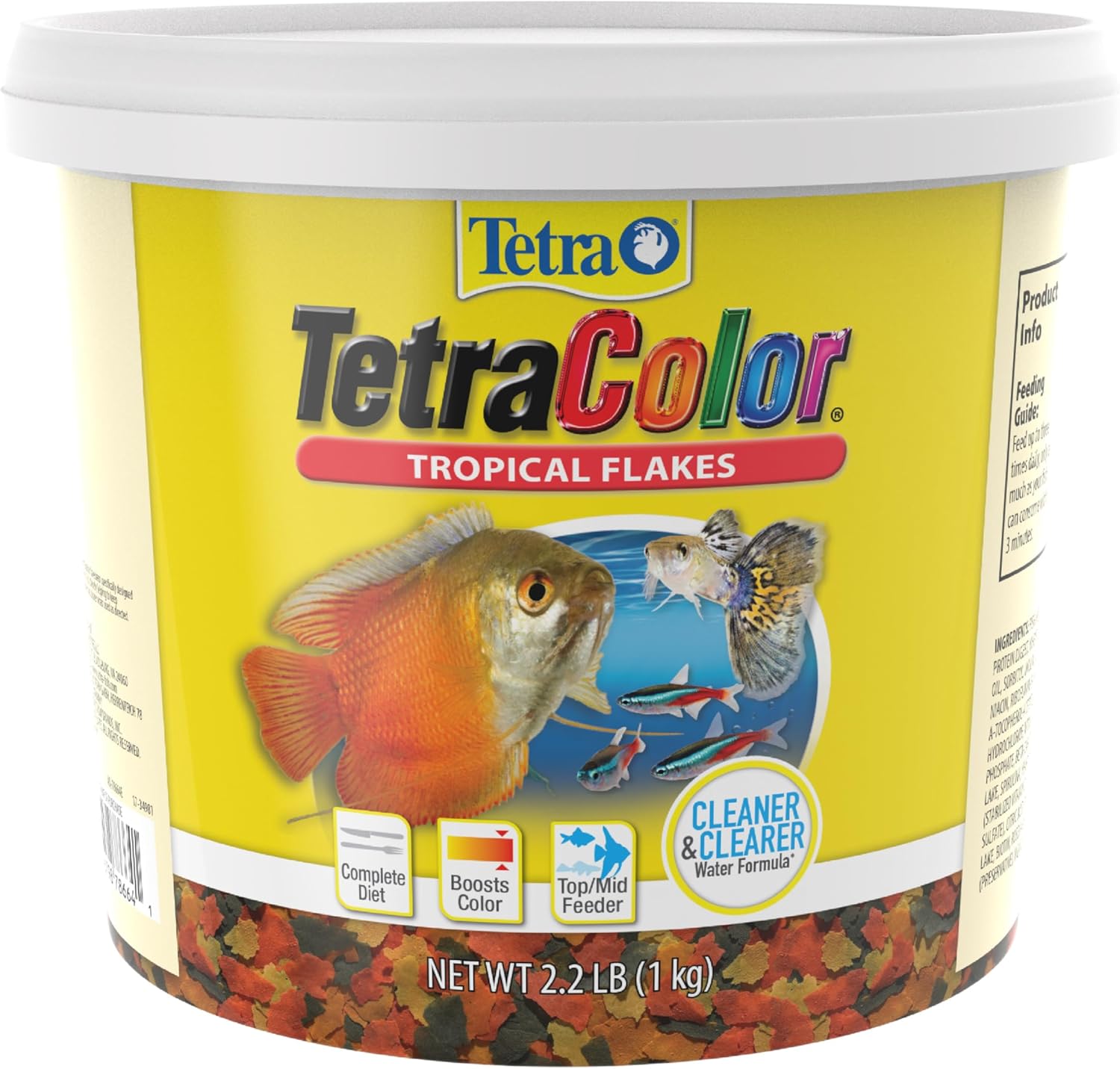 TetraColor Tropical Flakes for Vibrant and Healthy Fish Diet