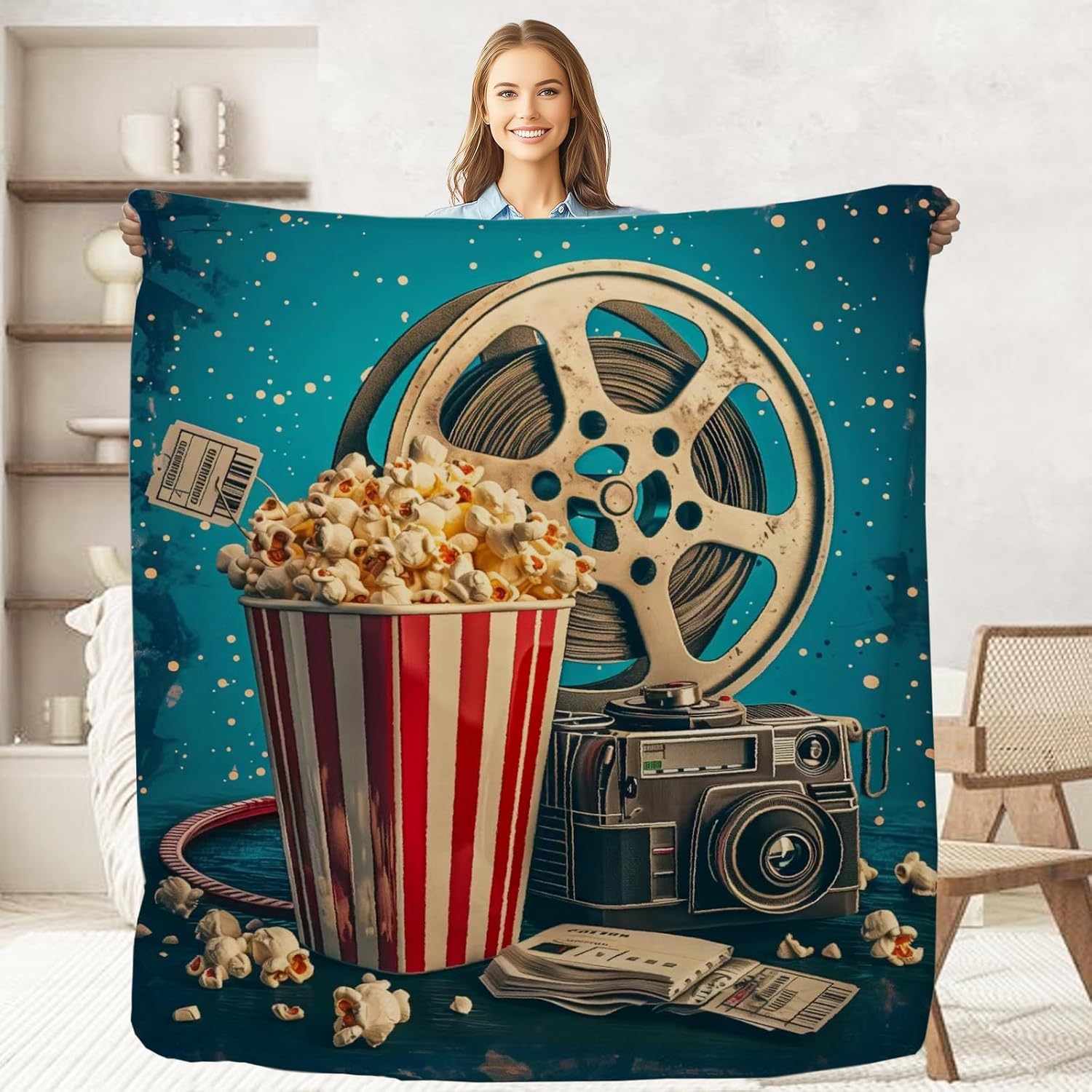 Cozy Movie Theater Blanket 50x60 - Keepitcozi
