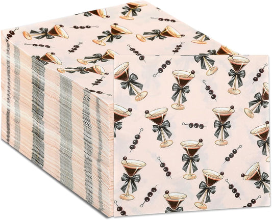100 Espresso Martini Birthday Napkins ~ CHUNNIN