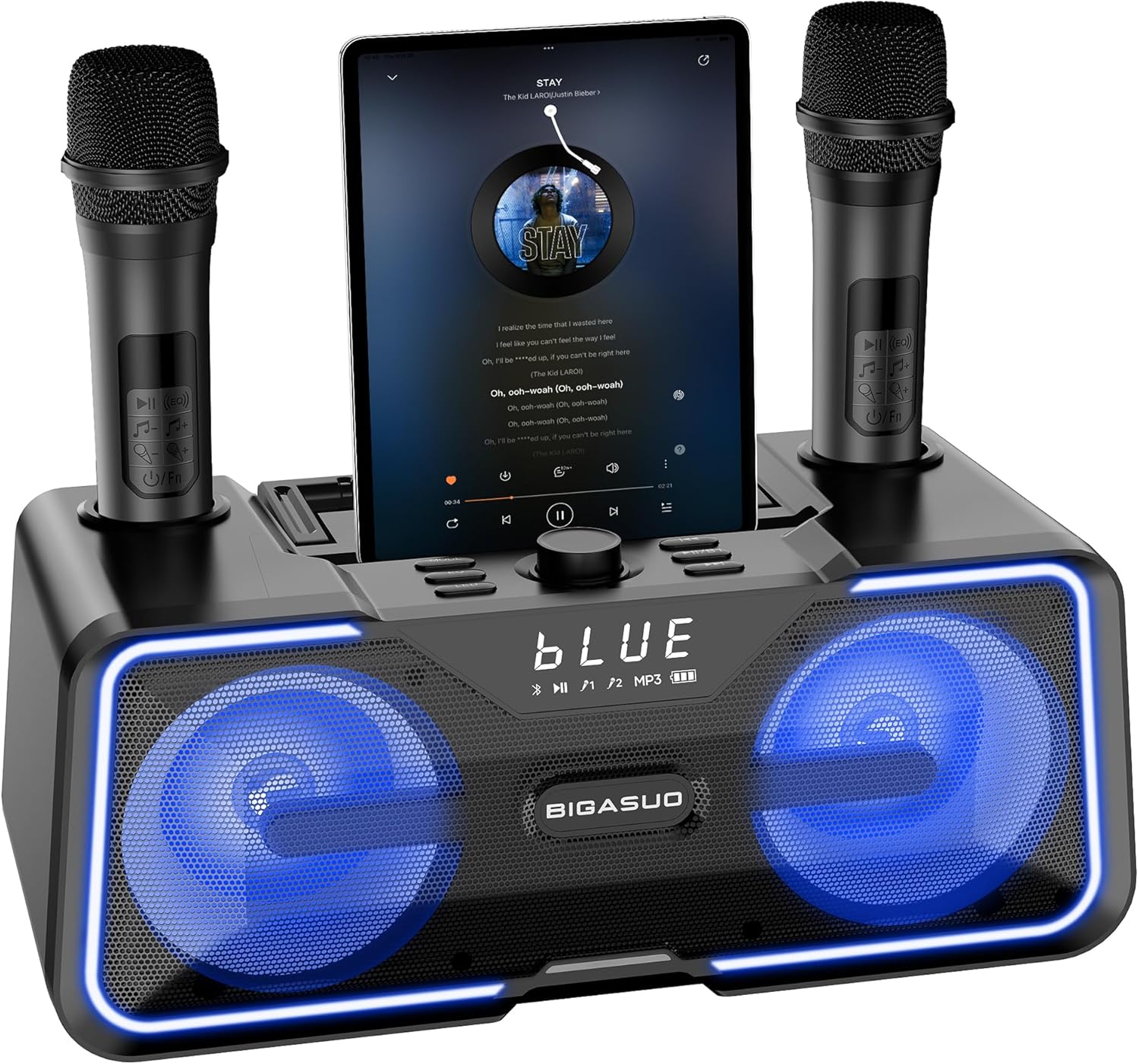 Wireless Fun: BIGASUO Karaoke Speaker Duo