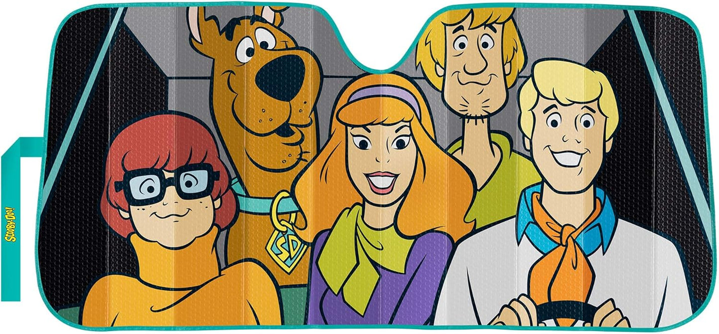 Plasticolor Scooby-Doo Accordion Sunshade for Car and SUV