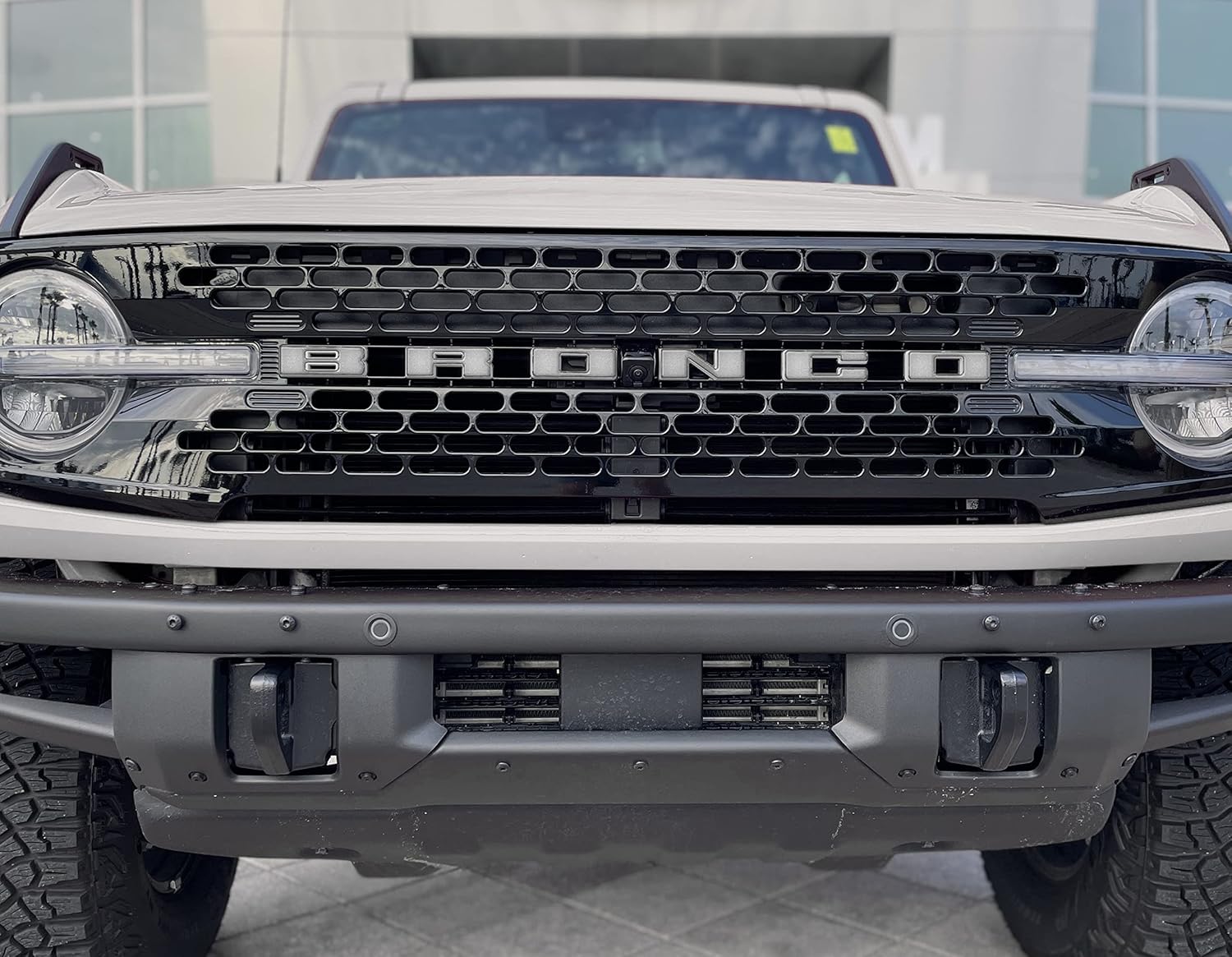 Grille Letter Overlays for 2021-2026 Bronco by TufSkinz