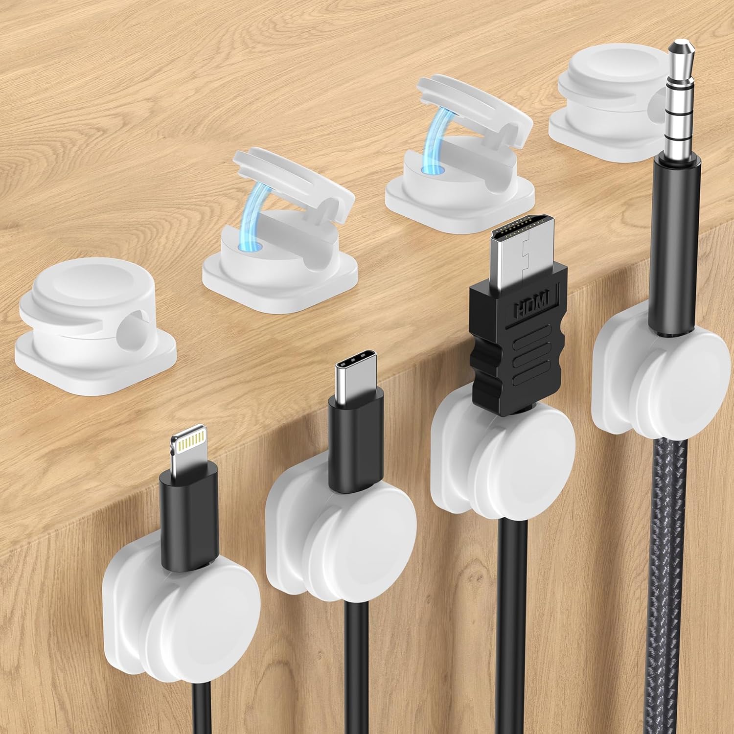 Magnetic Cord Holder for Organization - GuMosh