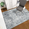 60x45 in Boho Chair Mat for Hardwood Floor - Easy Glide Protector