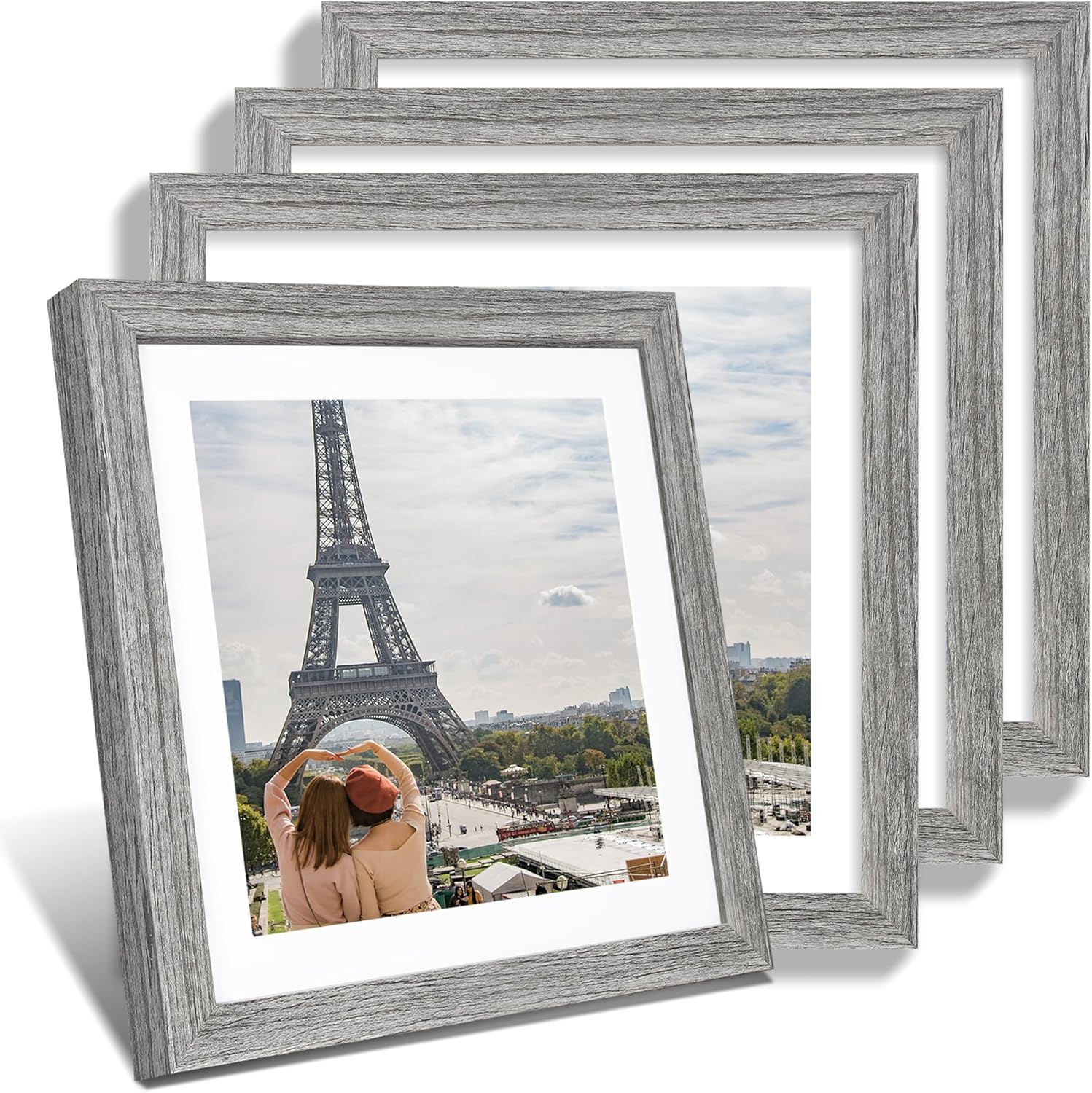12x12 Picture Frame Set of 4 for Stunning Photo Displays