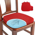 Memory Foam Chair Cushions 4 Pack U-Shape Seat Pads - Comfortable