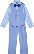 Nautica Boys 4-Piece Formal Suit Set for Little Boys Events