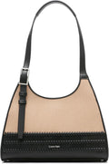 Calvin Klein Quill Triple Compartment Satchel - Organized Vegan