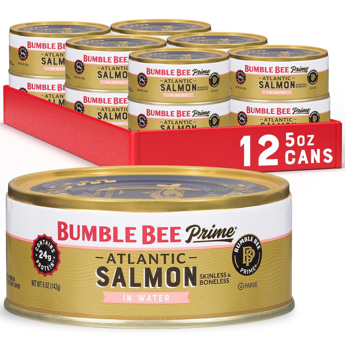 Bumble Bee Prime Atlantic Salmon - Premium Protein Packed Cans