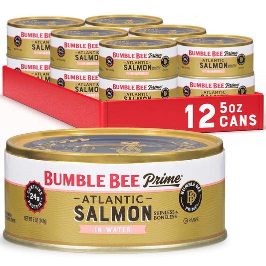 Bumble Bee Prime Atlantic Salmon - Premium Protein Packed Cans