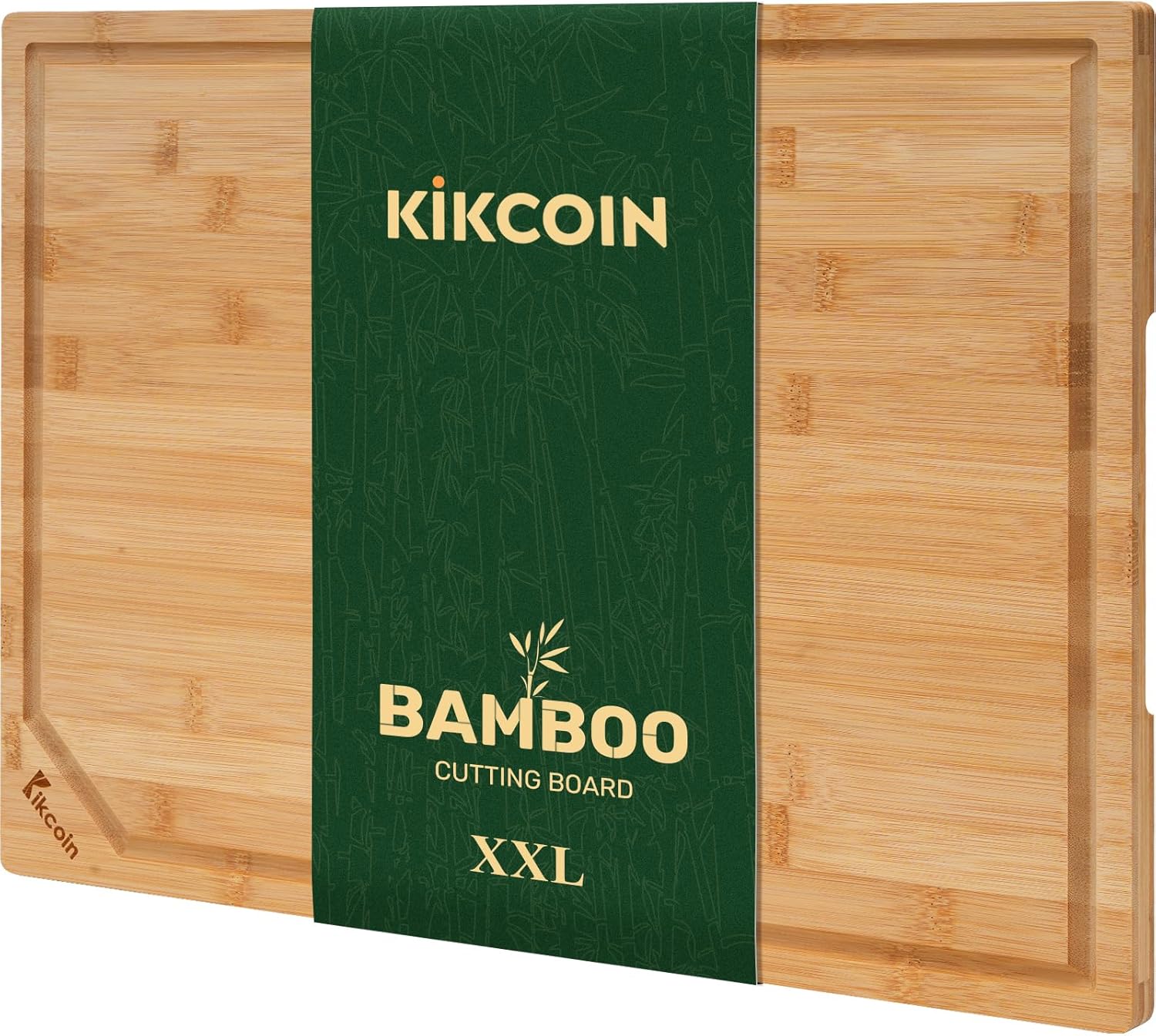 Bamboo Cutting Boards for Kitchen, Extra Large with Juice Groove