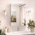 16x24 Bathroom Medicine Cabinet with Mirror Tempered - Lightweight