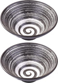 Set of 2 Ceramic Ramen Bowls - 32oz Capacity!