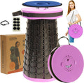 ALEVMOOM 2025 Upgraded XXL 19.7in Collapsible Stool - Heavy Duty