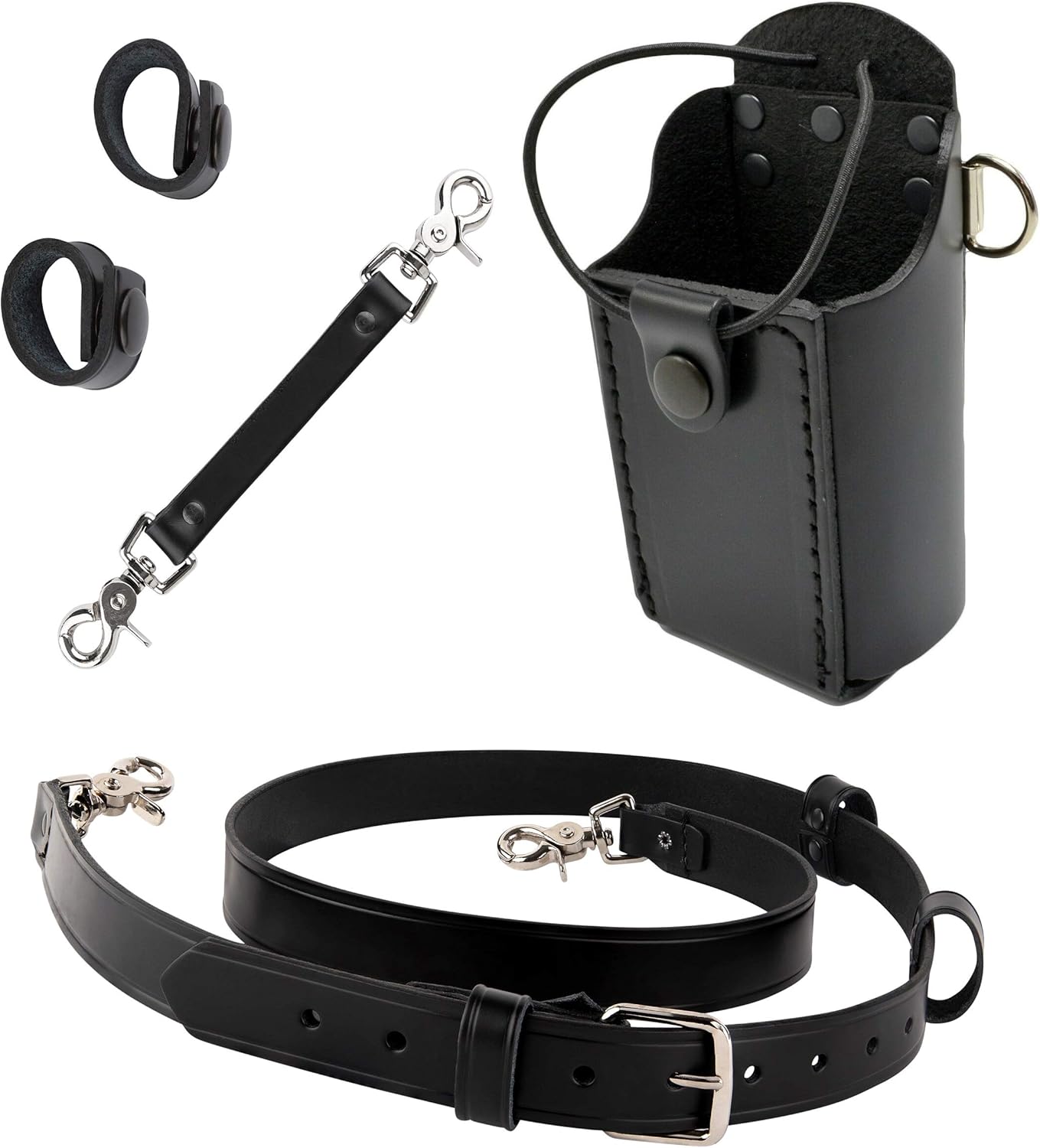 Firefighter Bundle Anti-Sway Strap for Radio Holder and Belt