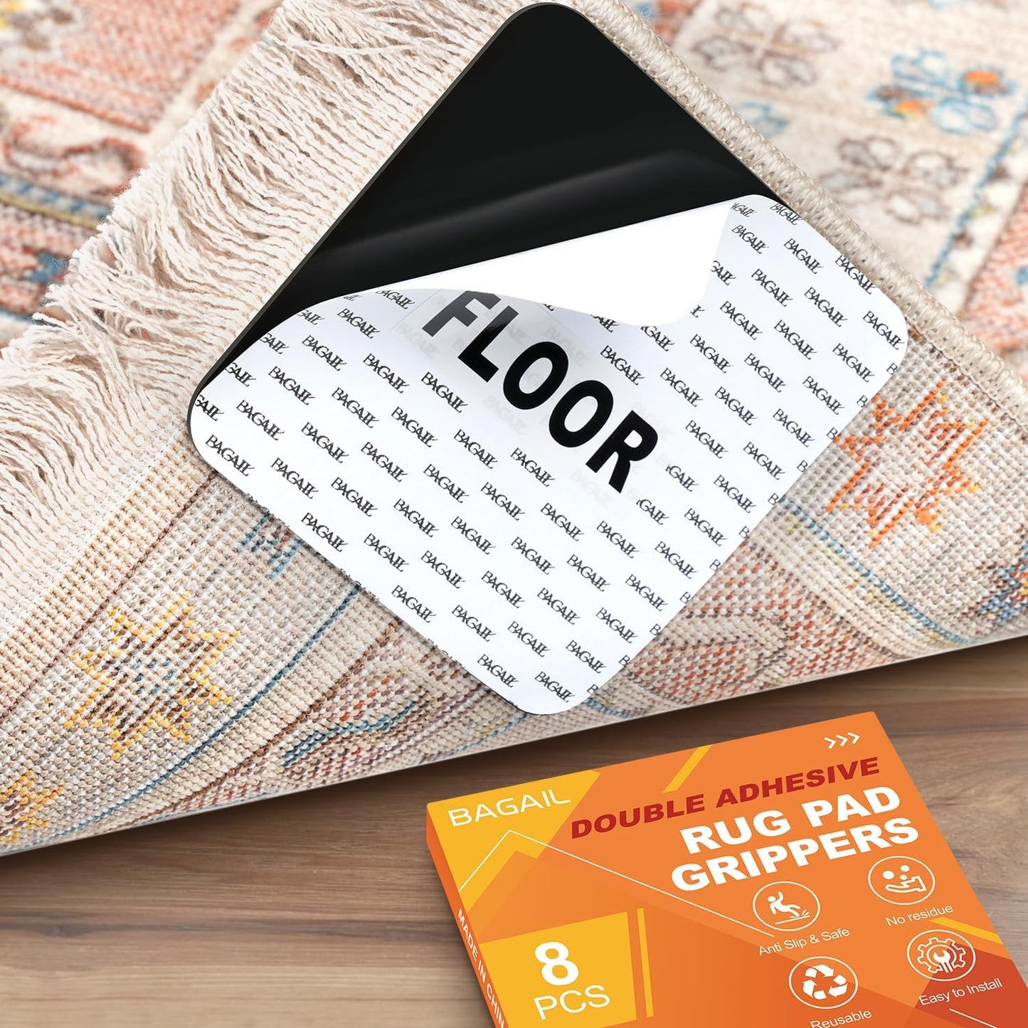 Rug Gripper Pad Set - Keep Rugs in Place!