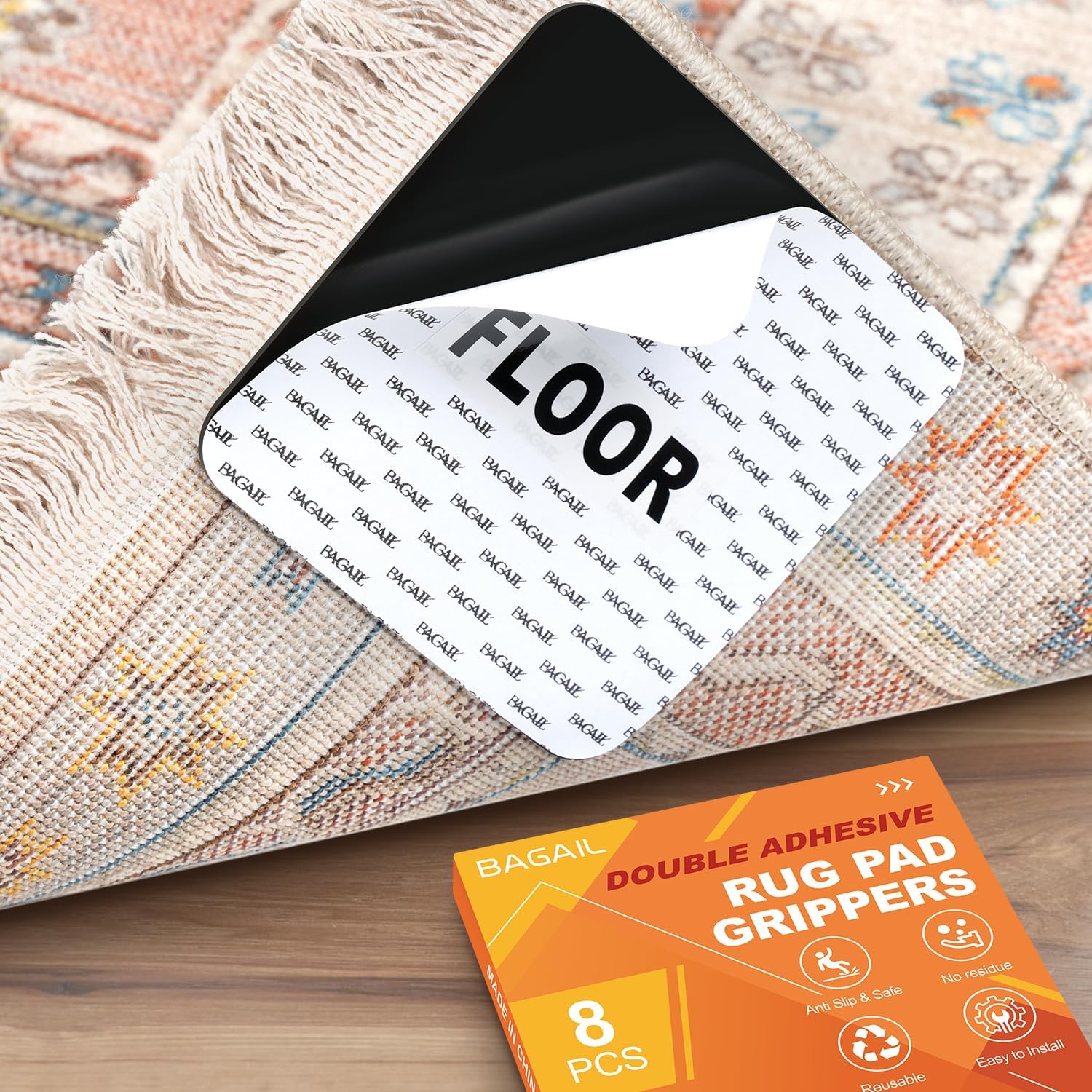 Rug Gripper Pad Set - Keep Rugs in Place!
