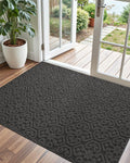 Front Door Entryway Mat 4x6 ft - Thin Non Slip Indoor Doormat