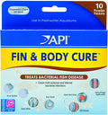 Fin and Body Cure Freshwater Fish Medication Powder 2-Pack - Treats